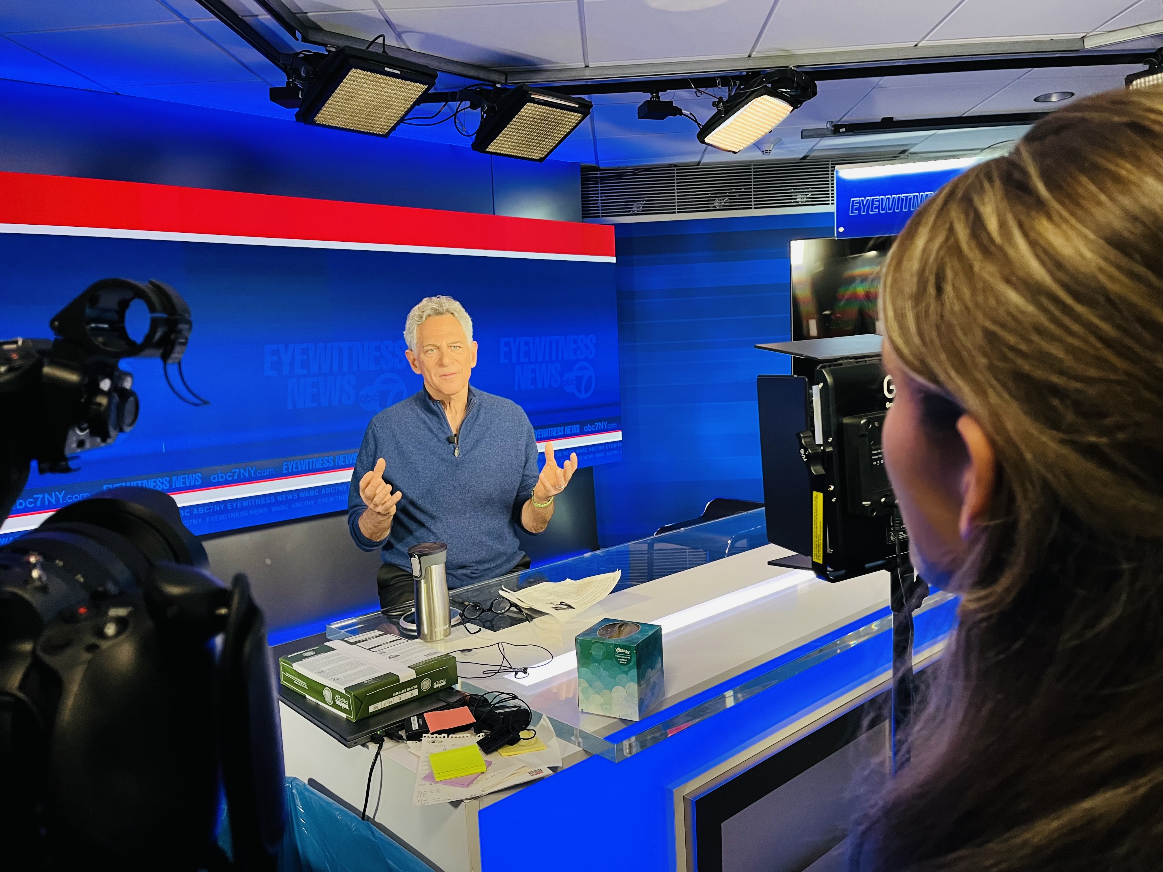 Behind the scenes with Bill Ritter, lead anchor at WABC Eyewitness News