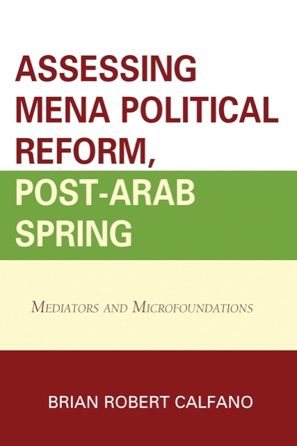 Cover of Assessing MENA Political Reform, Post-Arab Spring