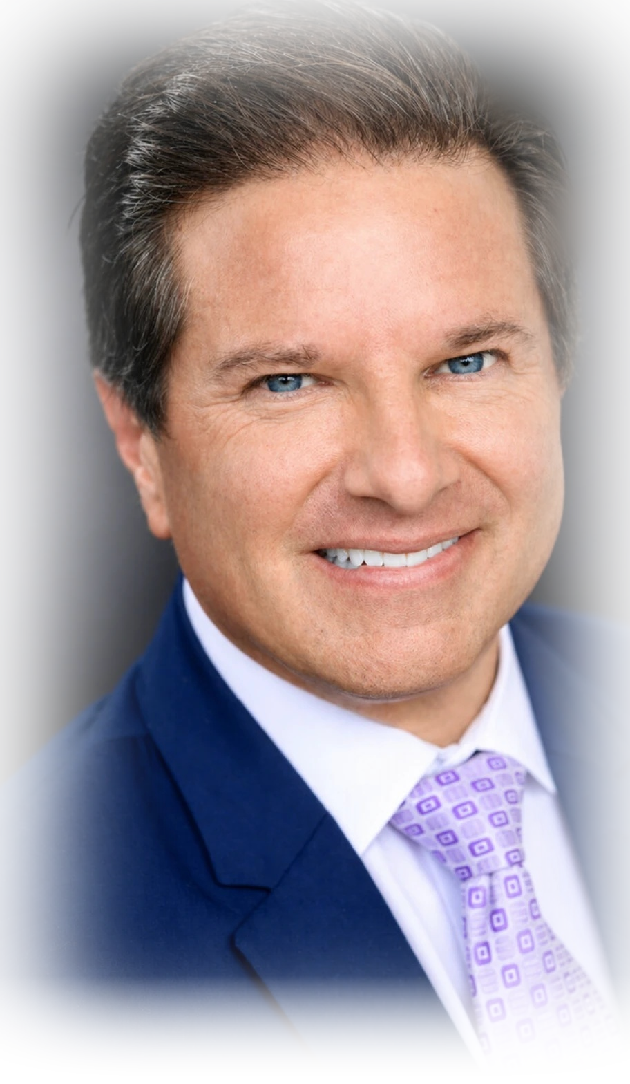 Brian Calfano anchoring at the news desk