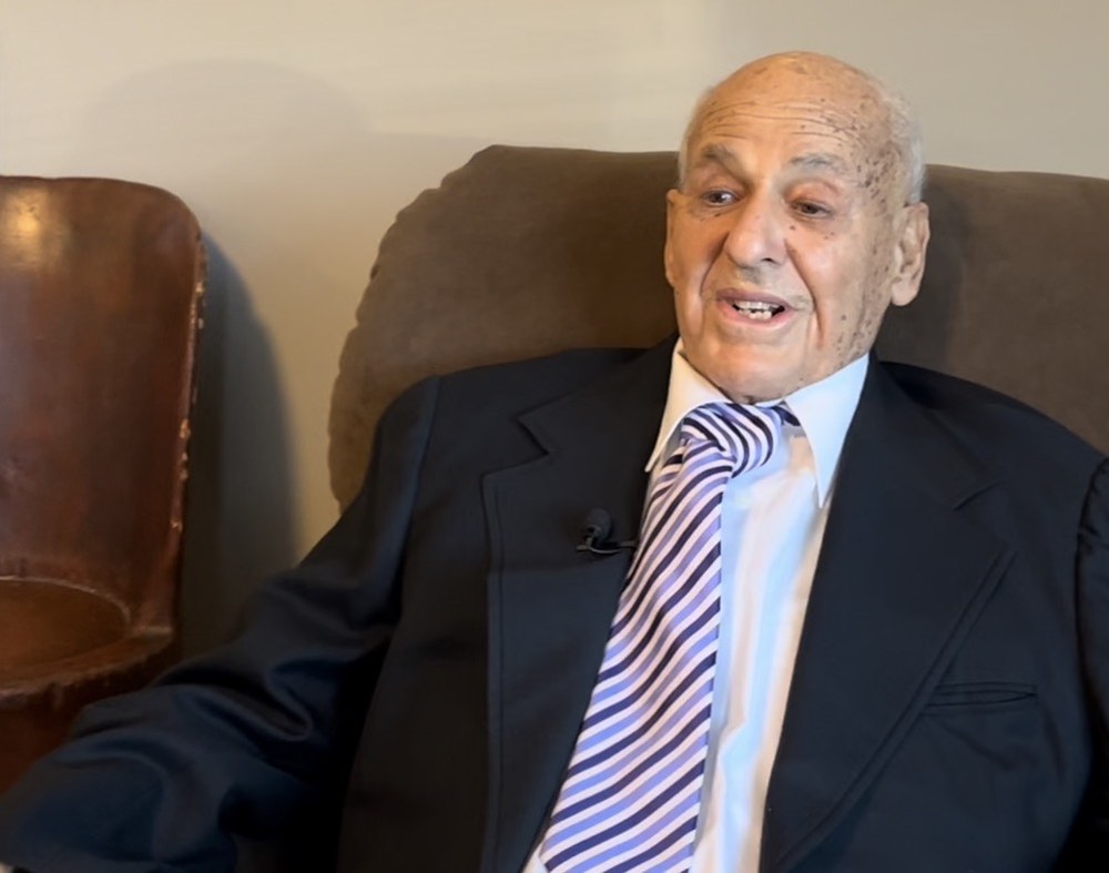 Dr. Cyril Wecht, forensic pathologist, during an on-camera interview