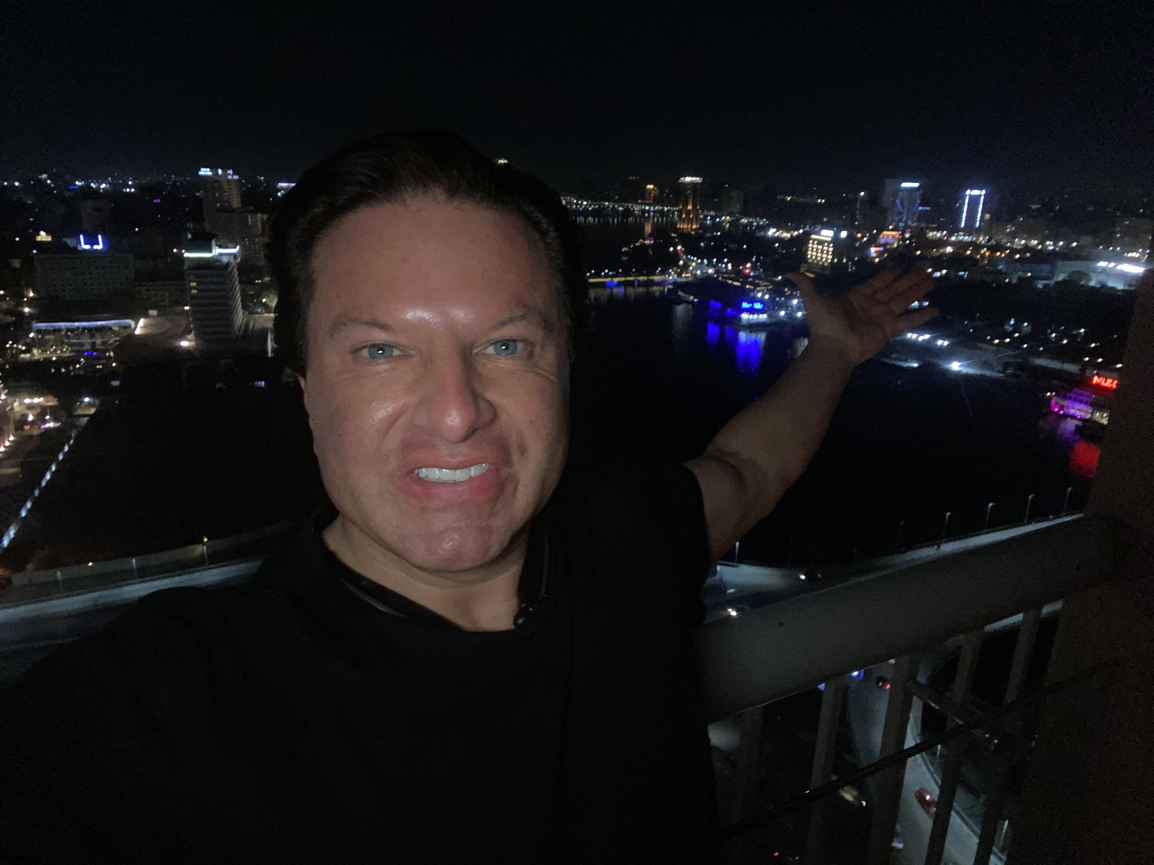 Brian Calfano on the Nile