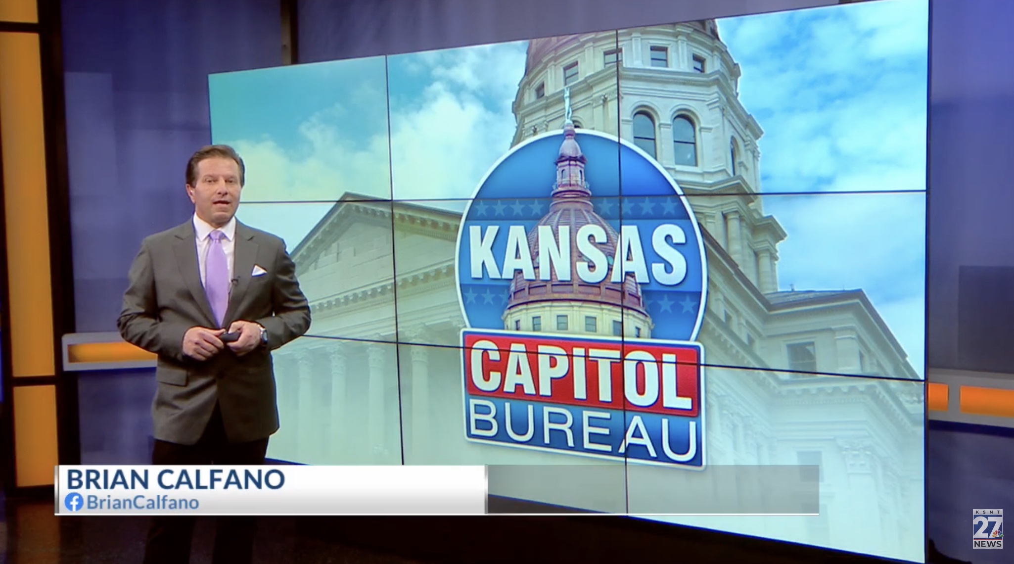 Reporting for the Kansas Capitol Bureau.