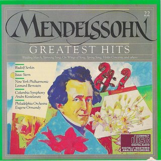 Cover of F. Mendelssohn Greatest Hits